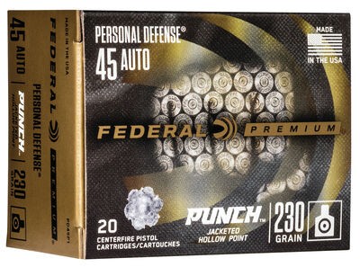 FED 45ACP 230GR PUNCH JHP 20 - 556 Black Friday Promotion